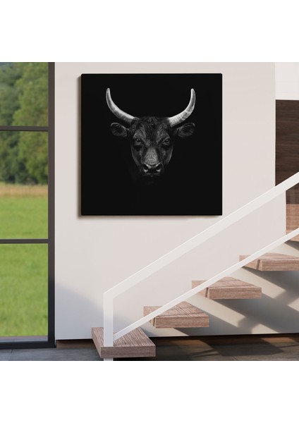 Boğa Dekoratif Kanvas TABLO-5809 fırsatları