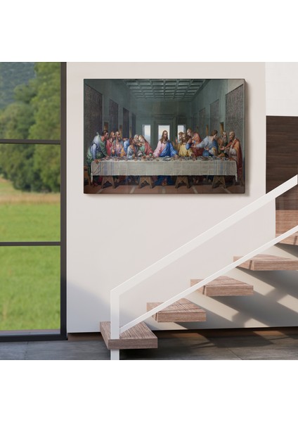 Da Vinci'nin Son Akşam Yemeği Kanvas TABLO-5184 indirimleri