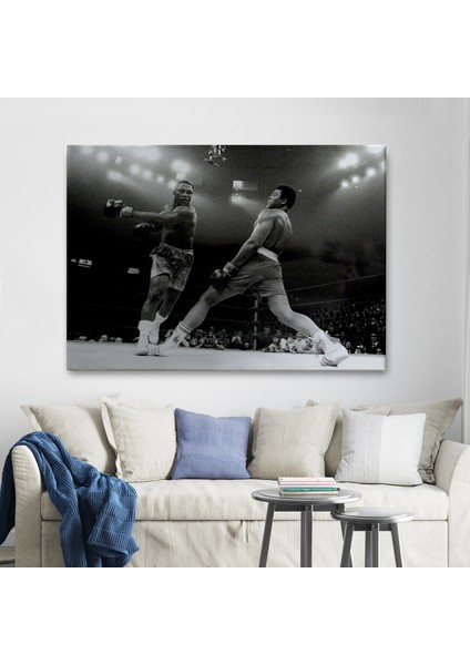 Muhammed Ali-Joe Frazier Tablosu, Spor Salonu Motivasyon TABLOSU-5089 fiyatları