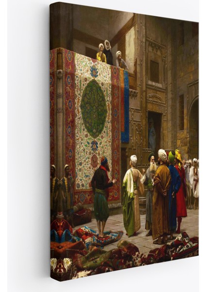 Osman Hamdi Bey'in Halı Tüccarı Isimli Eseri Kanvas TABLO-5123