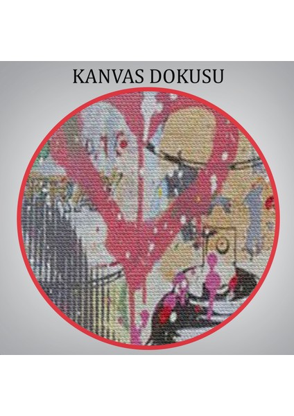 Renkli Balon Kız Sanatı, Banksy Kanvas TABLO-5317 indirimleri
