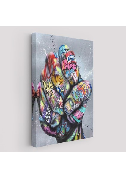 Punch Banksy Kanvas TABLO-5310