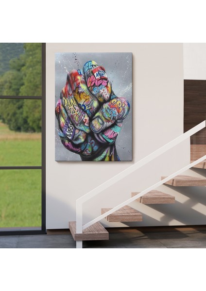 Punch Banksy Kanvas TABLO-5310 fırsatları