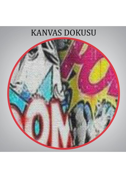 Graffiti Marilyn Monroe, Renkli Marilyn Monroe Kanvas TABLO-5307 indirimleri