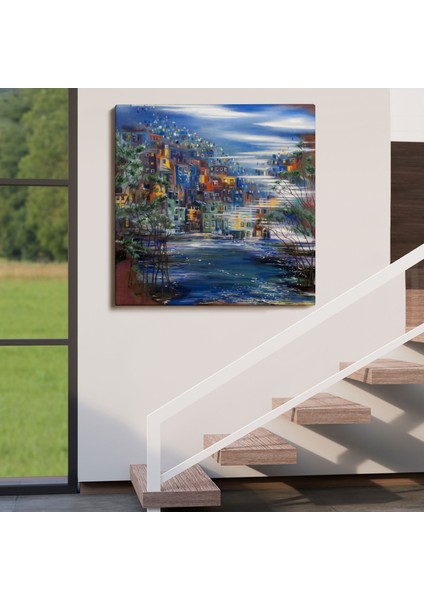 Gün Doğumu Öncesi Kanvas TABLO-5900 fırsatları