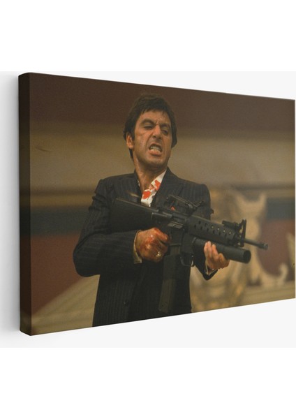 Scarface Alpacino Italyan Mafya Kanvas TABLO-5147