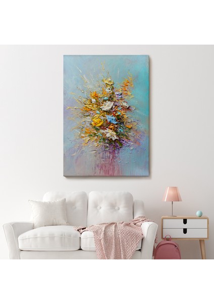 Yağlıboya Çiçek Sanatı TABLOSU-5927 fiyatları