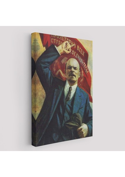 Vladimir Ilyic Lenin Dekoratif Duvar TABLOSU-6235
