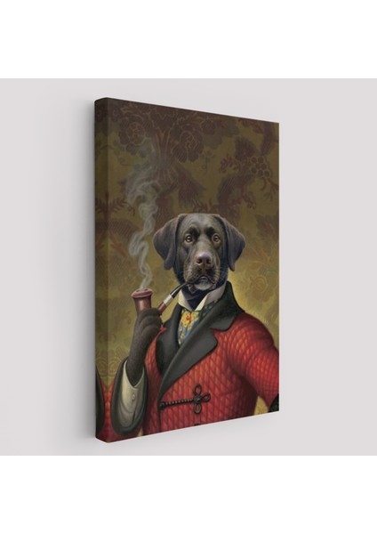 Pipo Için Köpek Duvar TABLOSU-6032