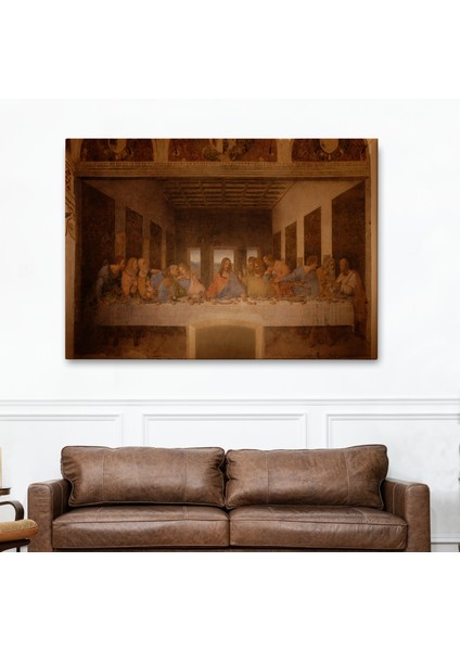 Da Vinci'nin Son Akşam Yemeği Kanvas TABLO-5188 fiyatları