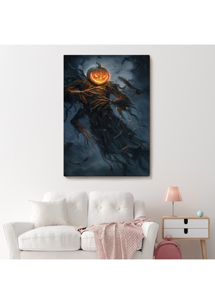 Cadılar Bayramı Helloven Dekoratif Duvar Tablosu -6193 fiyatları