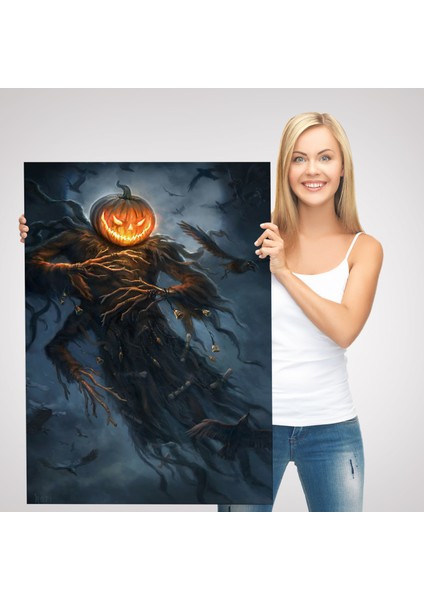Cadılar Bayramı Helloven Dekoratif Duvar Tablosu -6193 modelleri