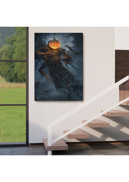 Cadılar Bayramı Helloven Dekoratif Duvar Tablosu -6193 fırsatları