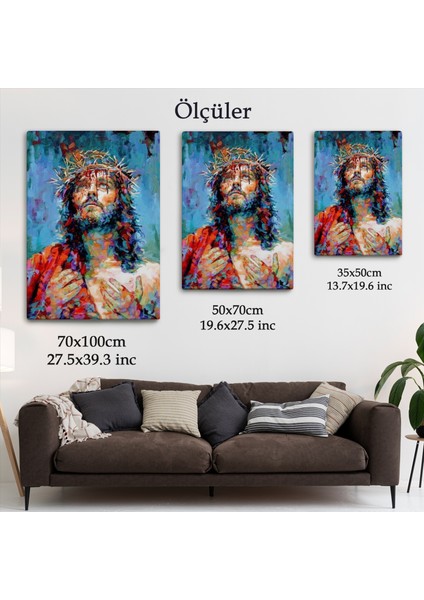 Isa Mesih Dekortif Duvar TABLOSU-6308 indirimleri