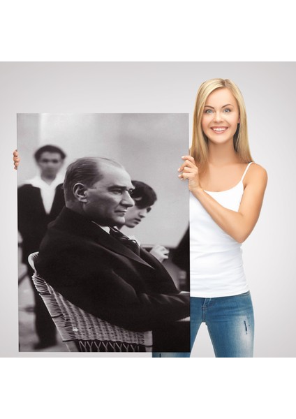 Iskembe'de Oturan Mustafa Kemal Atatürk TABLOSU-6315 modelleri