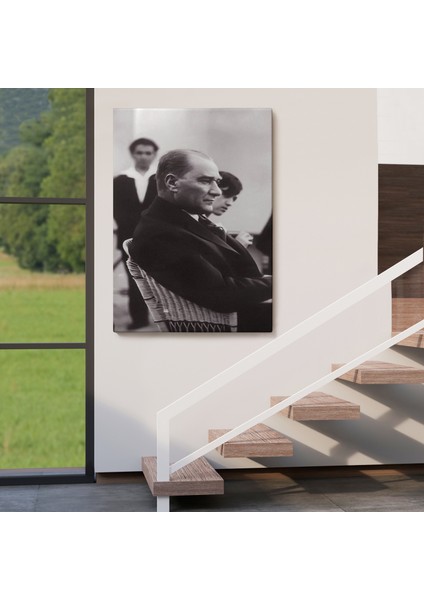 Iskembe'de Oturan Mustafa Kemal Atatürk TABLOSU-6315 fırsatları