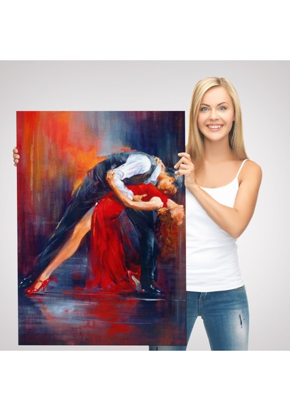 Tango Yapan Çift Dekoratif Duvar TABLOSU-6429 modelleri