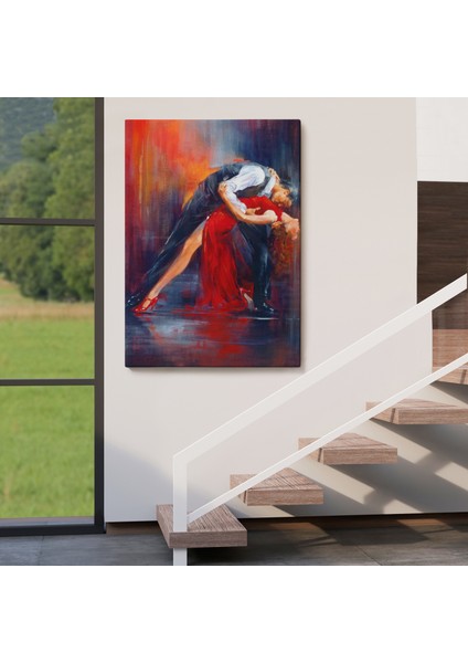Tango Yapan Çift Dekoratif Duvar TABLOSU-6429 fırsatları