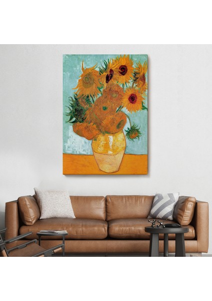 Vincent Van Gogh Ayçiçeği TABLOSU-6437