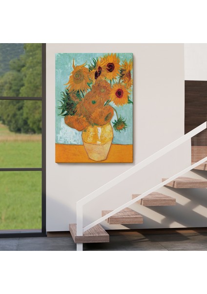 Vincent Van Gogh Ayçiçeği TABLOSU-6437