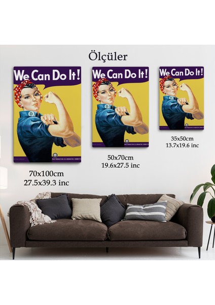 We Can Do It TABLOSU-6430 indirimleri