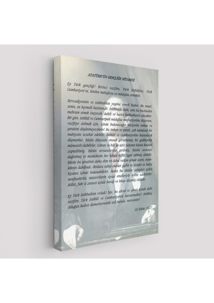 Atatürk'ün Gençliğe Hitabesi Duvar TABLOSU-6465