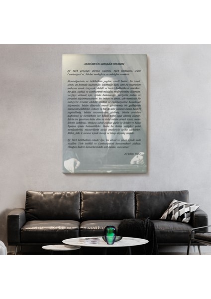 Atatürk'ün Gençliğe Hitabesi Duvar TABLOSU-6465