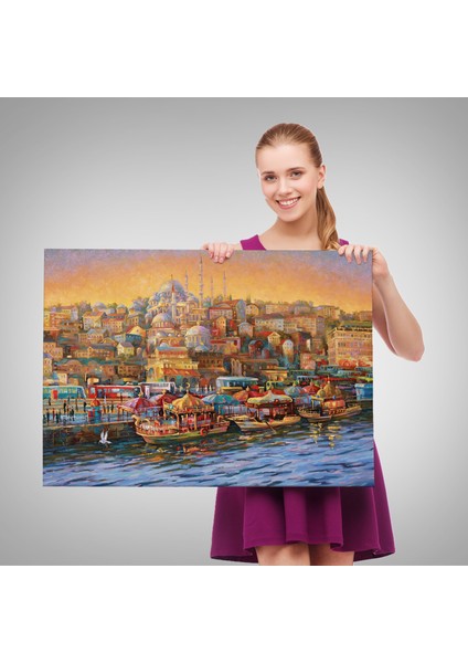 Sultan Ahmet Camii Önündeki Yavru Kedi TABLOSU-6510 modelleri