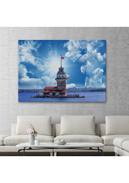 Kız Kulesi Manzarası Duvar TABLOSU-6515 fiyatları