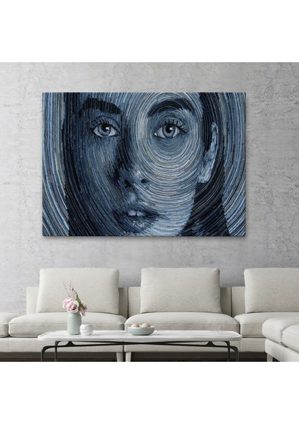 Sürreal Kadın Dekoratif Duvar TABLOSU-6530 fiyatları