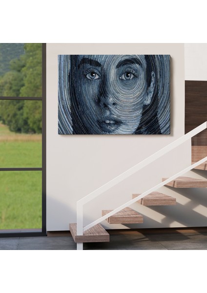 Sürreal Kadın Dekoratif Duvar TABLOSU-6530 indirimleri