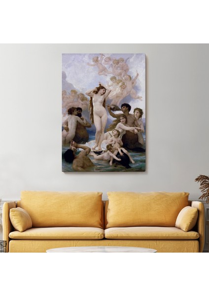Venüsün Duğuşu Tablosu - Birth Of Venus William-Adolphe BOUGUEREAU-6474