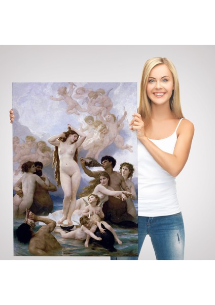 Venüsün Duğuşu Tablosu - Birth Of Venus William-Adolphe BOUGUEREAU-6474