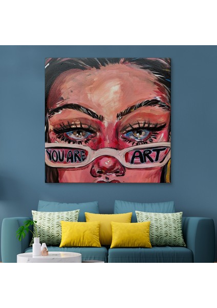You Are Art Kanvas Tablo, Pop ART-5862 fiyatları