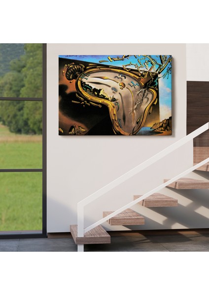 Salvador Dali'nin Eriyen Saat Belleğin Azmi TABLOSU-6599