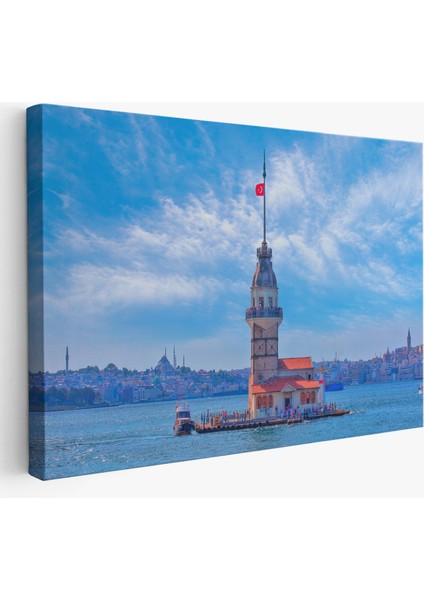 Kız Kulesi Dekoratif Kanvas TABLO-6513