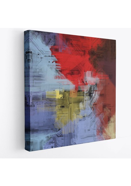 Çağdaş Desenli Soyut Kanvas TABLO-5906