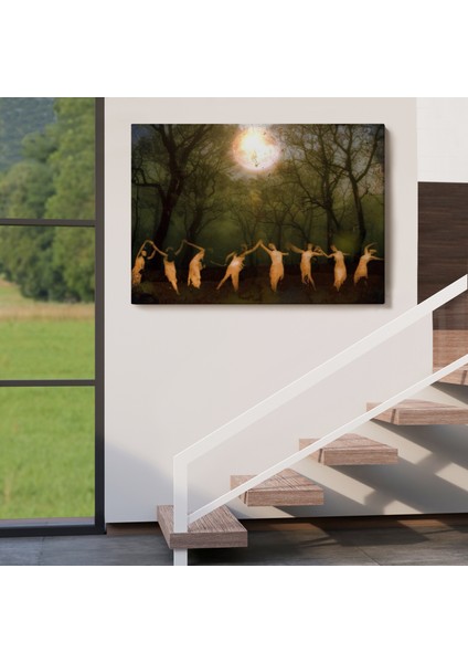 Ay Dansçıları Tablosu - MOONDANCERS-6571 indirimleri