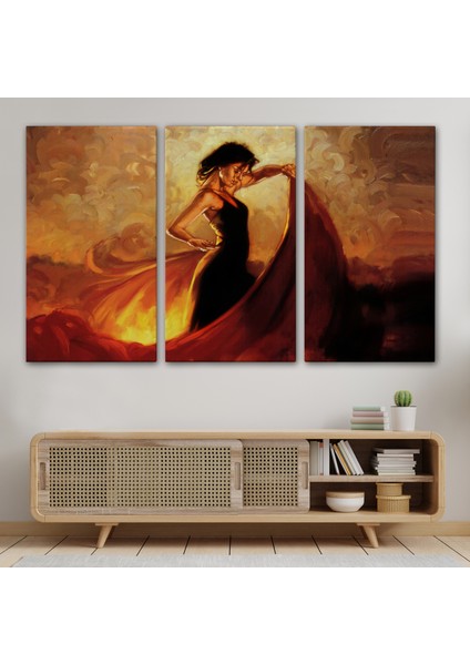 Ispanyol Dansçı Kadın TABLOSU-6595 modelleri