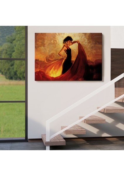 Ispanyol Dansçı Kadın TABLOSU-6595 indirimleri