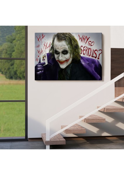 Why So Serious Joker TABLOSU-6618