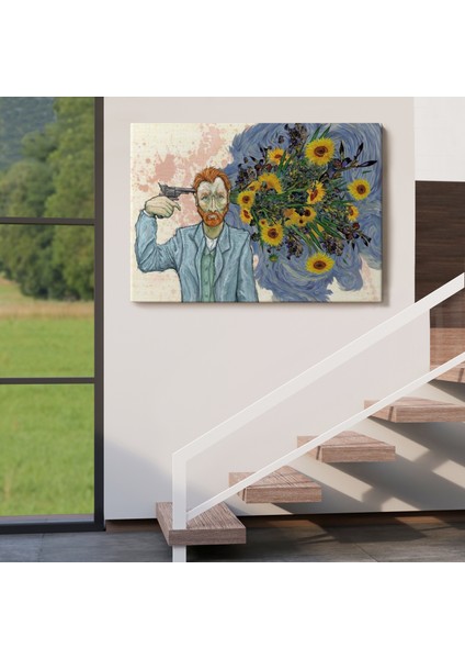 Vincent Van Gogh Gerçeküstü Intahar TABLOSU-6659 indirimleri