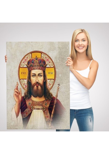 Hz Isa Tablosu, Kilise Hediyesi Long Live Christ The King Jesus Christ -6387 modelleri