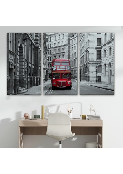 Londra Kırmızı Otobüs TABLOSU-6622 modelleri