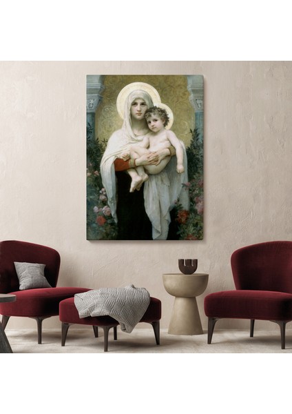 Meryem ve Oğlu Isa Tablo - Jesus Christ -6438 fiyatları