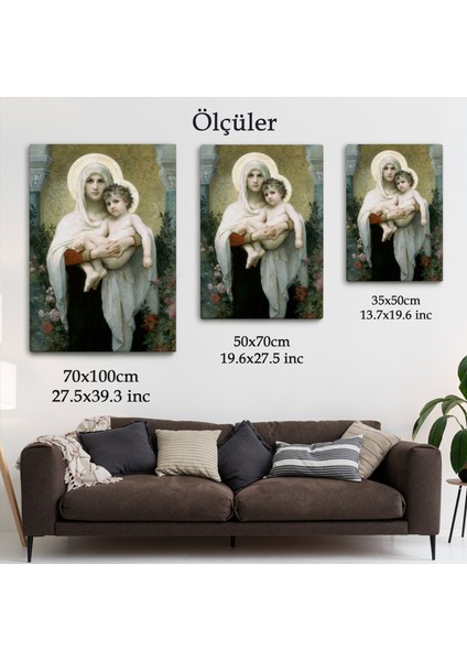 Meryem ve Oğlu Isa Tablo - Jesus Christ -6438 indirimleri