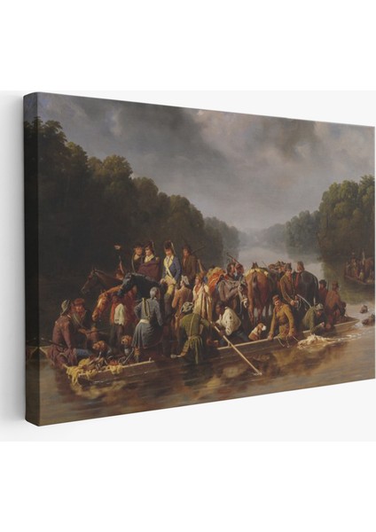 Marion Peedee'yi Geçiyor Tablosu - William Tylee RANNEY-6544