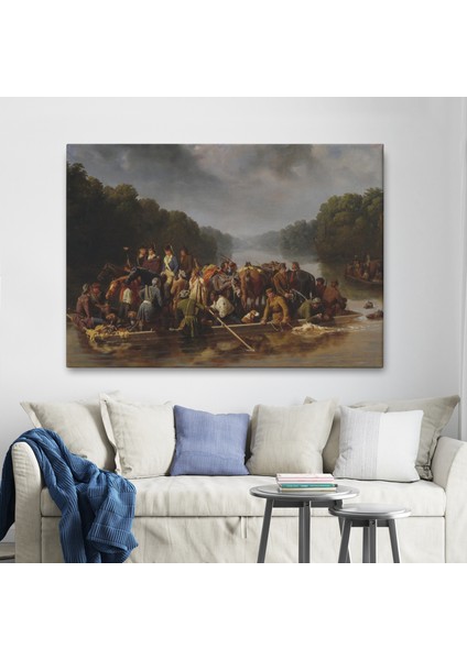 Marion Peedee'yi Geçiyor Tablosu - William Tylee RANNEY-6544 fiyatları