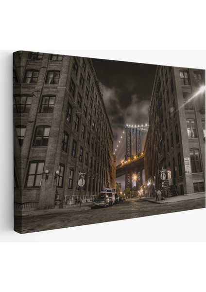 Manhattan Sokak Manzara TABLOSU-6517