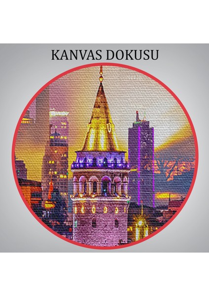 Galata Kulesi Sultan Ahmet Camii ve Şehir Manzara TABLOSU-6514 indirimleri